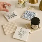 Ceramic customize coasters