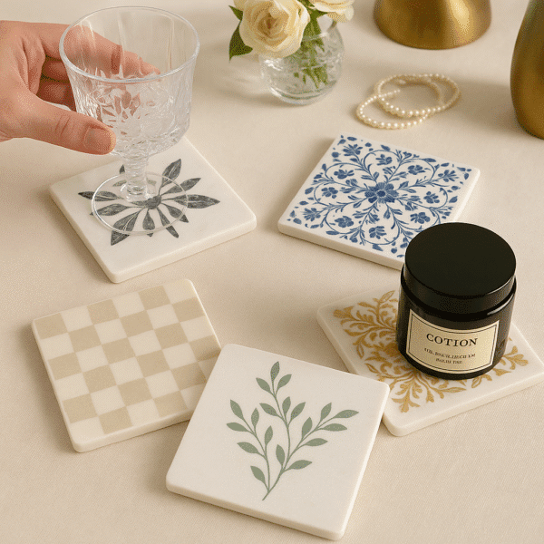 Ceramic customize coasters