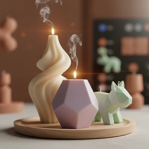 3D-Model-Candles