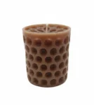 Honey Comb Style Pillar Candle → 124g