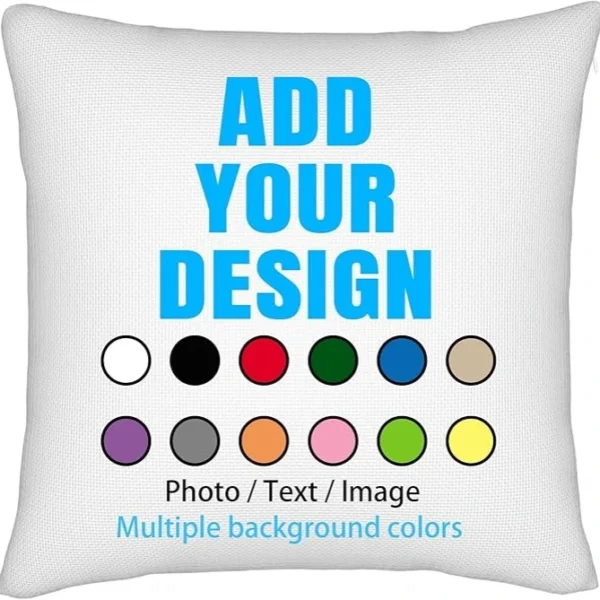 Customized Cushions – Personalized Photo, Name, or Design Pillow
